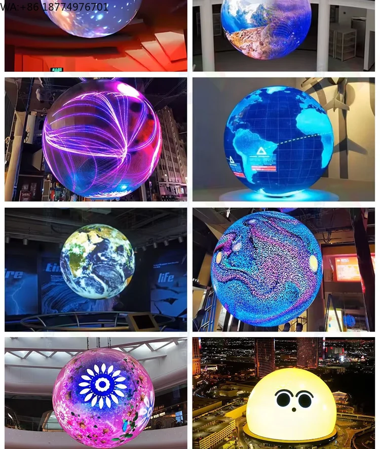 P1.8 P2 Sphere Led …