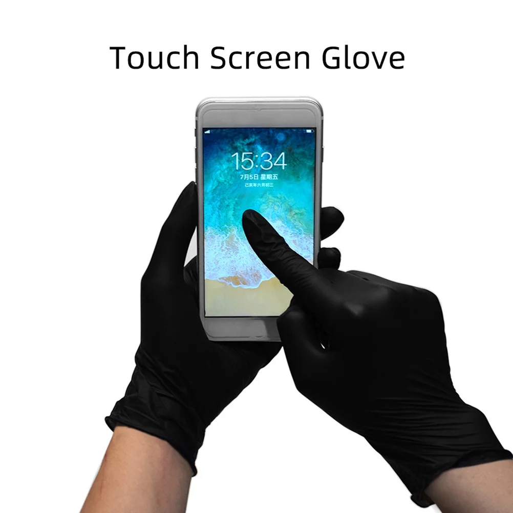 

50Pairs Elastic Disposable Rubber Gloves Premium Quality Multipurpose Work Cleaning Painting Protective Gloves