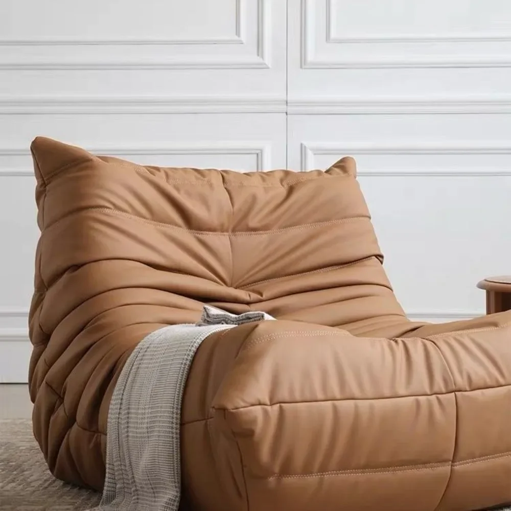 Sofá preguiçoso reclinável sofá caterpillar varanda tatami sofá quarto único