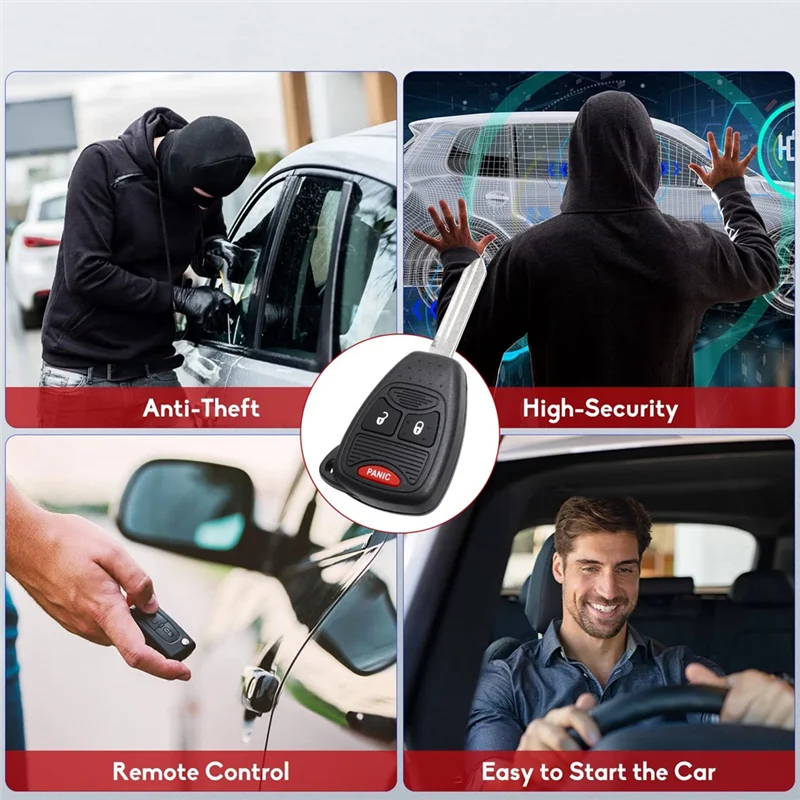 

Car Key Fob Keyless Entry OHT692427AA Parts For Dodge Ram 1500 2500 3500 Durango Charger Nitro Jeep Wrangler Compass Patriot