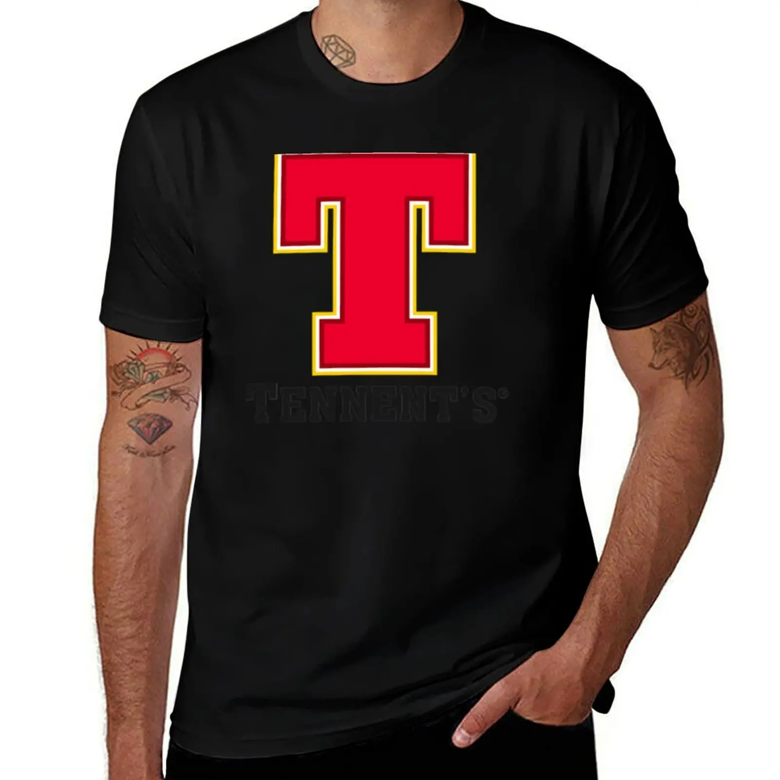 

Tennent Lager T-Shirt man t shirts graphic t shirts with prints T-Shirt