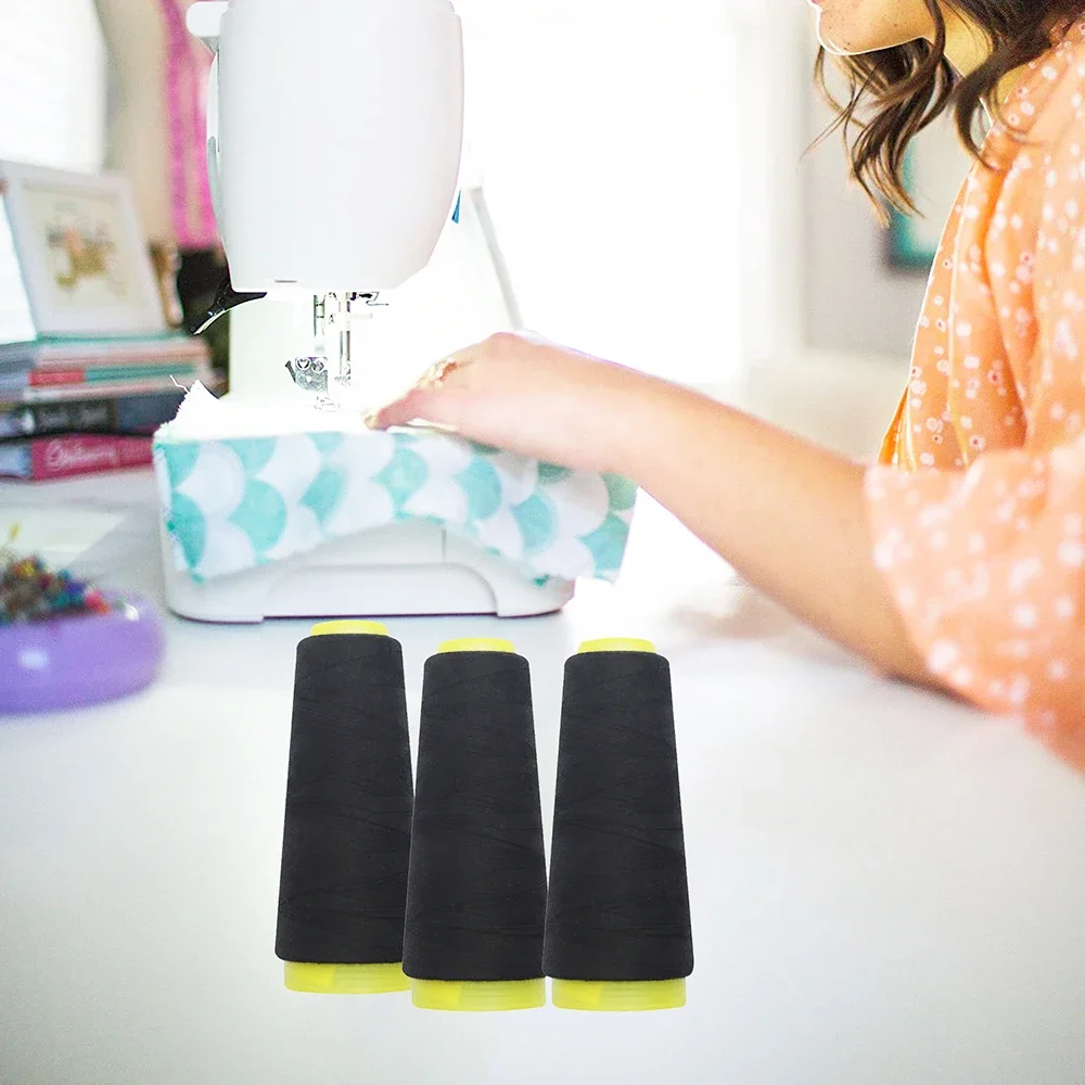 

10/30/60pcs Black Polyester Sewing Threads 40S/2 Hand Quilting Repair Thread For Sewing Machine 1000M