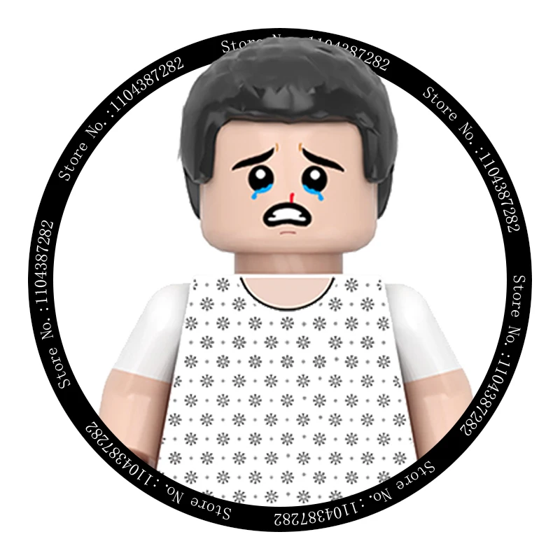 Горячие игрушки F033-F040 «Очень странные дела», строительные блоки, мини-фигурки, аксессуары, подарки на Хэллоуин, Рождество для детей