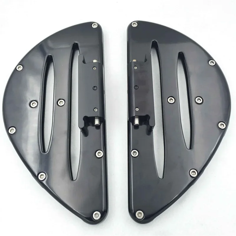 Aftermarket Motorcycle Parts REAR PASSENGER STRETCHED FLOOR BOARDS FOR Harley Davidson Street Glide Special-FLHXS Heritage-FLST