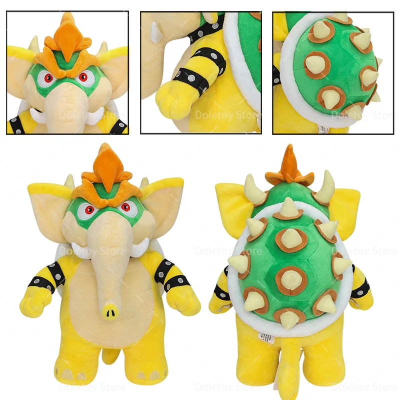

10 Styles Bros Game Plush Wonder Bowser Jr Meowser King K.Rool Fury Bowser Anime Stuffed Cartoon Peluche Dolls Kids Gifts