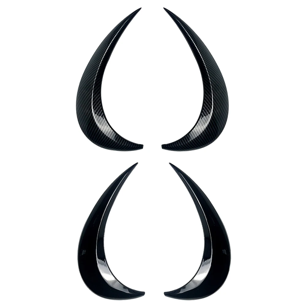 

Front Headlight Eye Brow Cover Carbon Fiber, Gloss Black for VW Beetle A5 2012 2013 2014 2015 2016 2017 2018