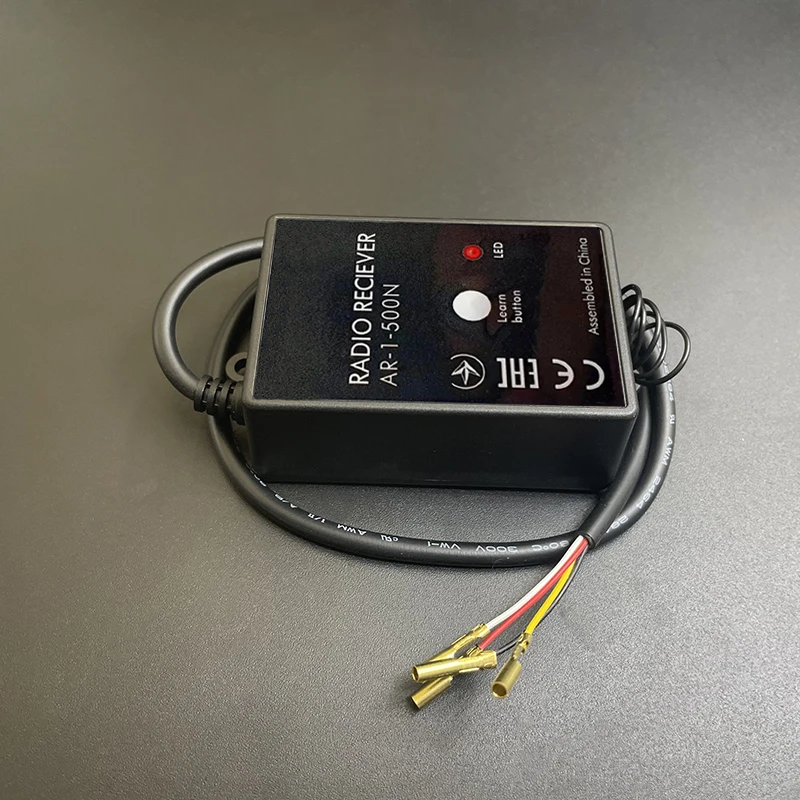 ALUTECH AR-1-500N RADIO Receiver 433.92MHz 12-24V AC/DC Garage Door Barrier Control Remote Control Receiver for Gate Automation