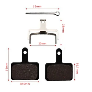 Resin Mountain Bike Brake pads for Shimano B01S, MT200, M400, MT500, UR300, M315, M355, M525, M575, M3050, M4050, 10 Pairs 12 Main Sales Shimano MT200 Brake Pellets - №5