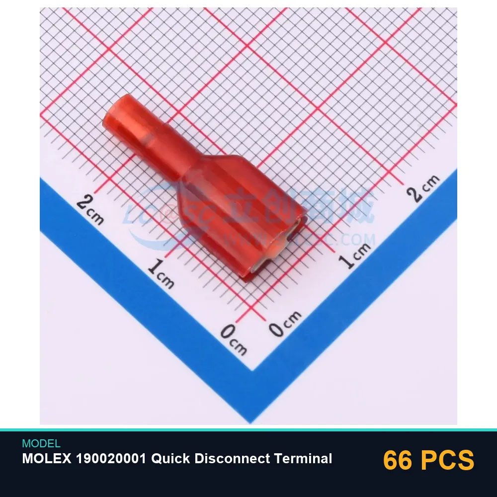 66 PCS MOLEX 190020001 Quick Disconnect Terminal