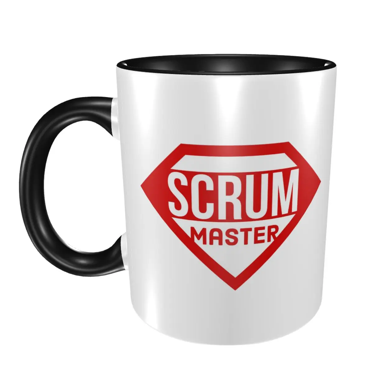 

Scrum Master Mug Funny Ceramic Coffee Cups Tea Mugs Milk Cup Drinkware Gifts for Friends