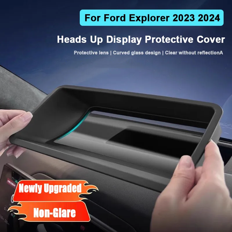 

Head Up Display Cover for Ford Explorer 2023 2024 Dust Cover Head-up Display HUD Protective Cover Decoration Auto Accessories