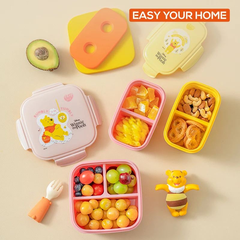 

Bento Box Student Lunch Box Explosive Office Worker Plastic Partition Microwave Lunch Box Lunch Box