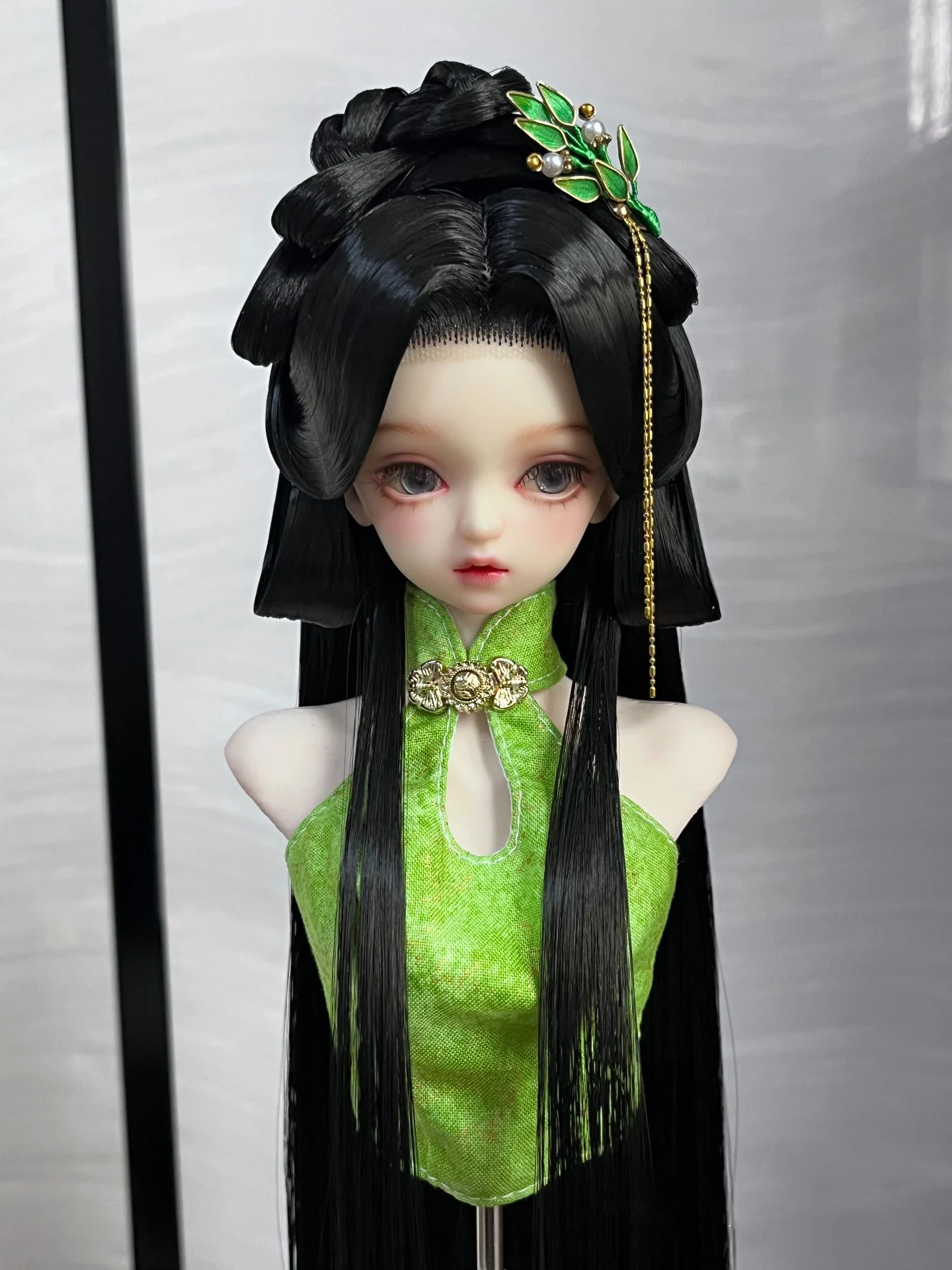 1/5 1/4 1/3 BJD Wigs Ancient Costume Hanfu Vintage Long Hair Handmade Wig For MSD SD13 ID72 Uncle Doll Accessories A2231