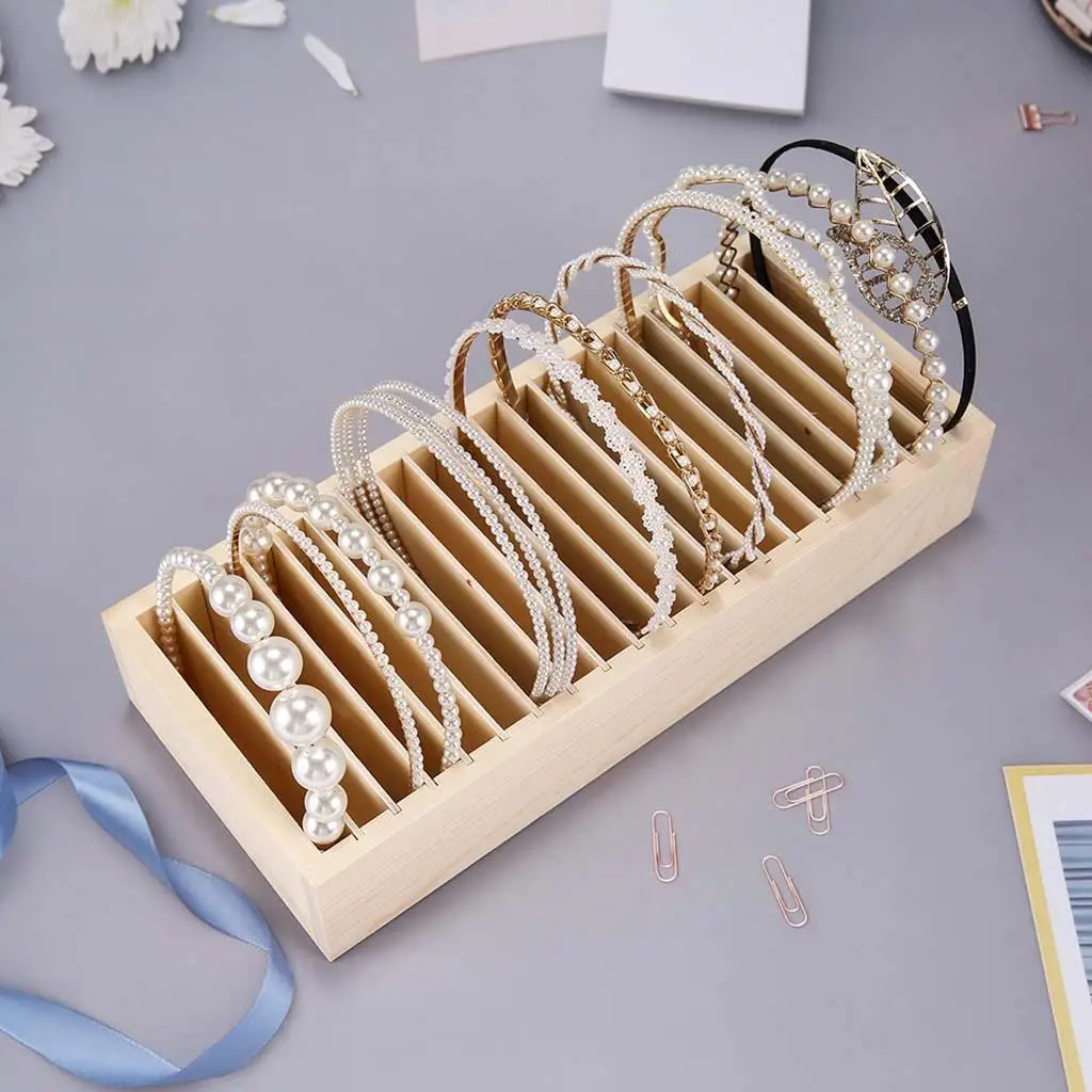 20Slots Bracelets Storage Display Removable Partition Bracelet