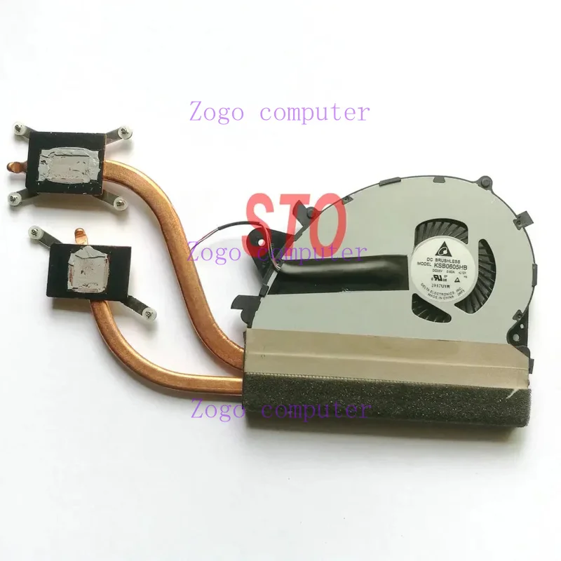 Brand Original For Sony Vaio SVS15 SVS1511 SVS1512 CPU Fan With Heatsink KSB0605HB-L101 300-0101-2358_A Free Shipping Test Good