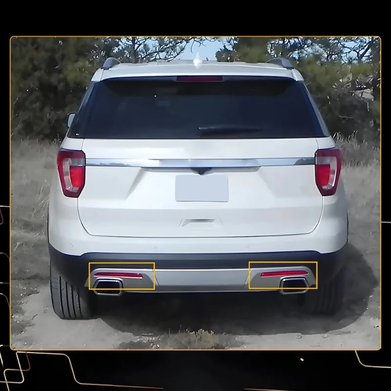 Reliable Accessories For Ford Explorer 2016-2019 Rear Bumper Reflector Replacement Part Numbers-FB5Z15A449D/FB5Z15A449C
