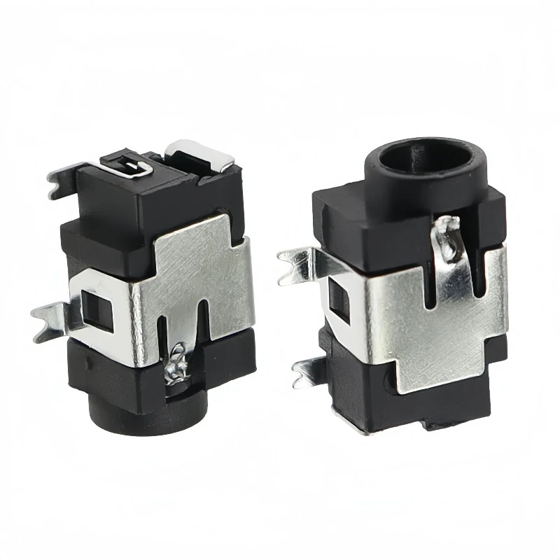 DC power socket DC-031 four-leg patch interface 35135 plum blossom needle