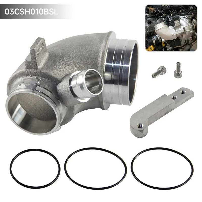 High Flow Inlet Turbo Elbow Pipe For Golf R MK7 GTI  Audi  TT/TTS A3 S3 8V MK3 Skoda Octavia VRS Seat Leon Cupra