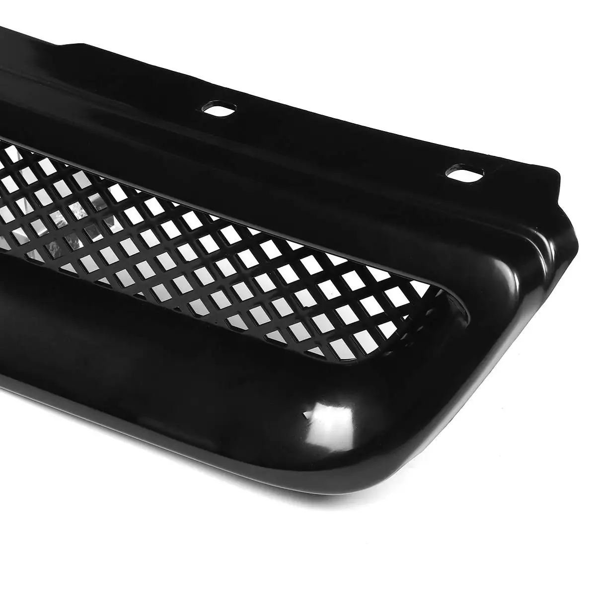 Preto carro dianteiro pára-choques Hood Grill, Grille Capa Trim para Honda Civic EK, CX, DX, EX, HX, LX, Type R, 1996, 1997, 1998, ABS