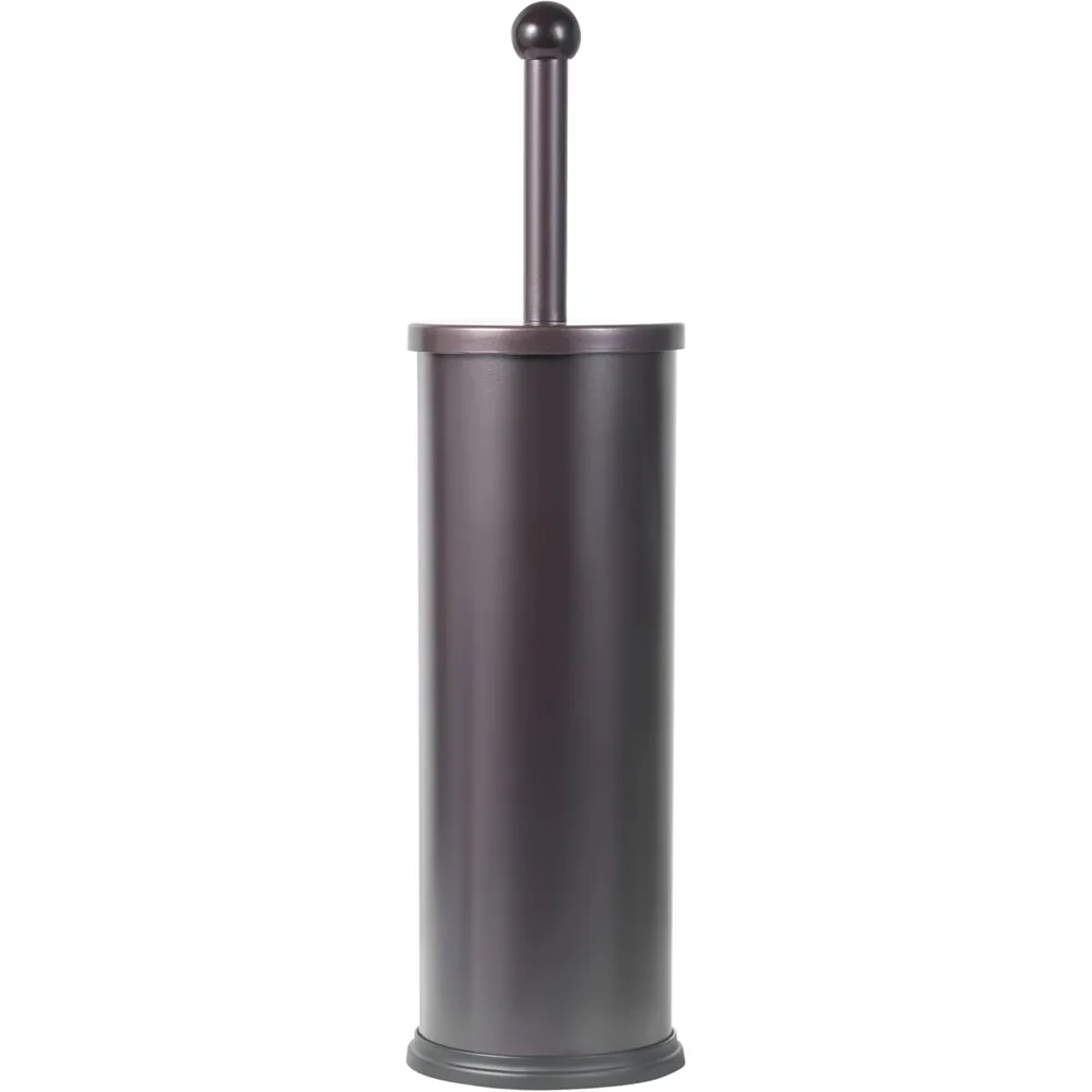 

устойчивый к ржавчине бронзовый держатель для туалетной щетки с крышкой, идеальный набор для чистки чаши для ванной комнаты, подарок для согрева дома или общежития колледжа