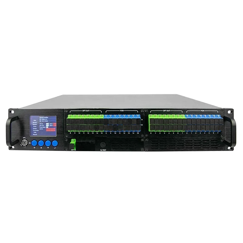 Amplificador de fibra óptica Edfa de 32 puertos, 1550nm, con amplificador WDM GPON XPON XGPON CATV, 32 vías, EDFA WDM, superventas