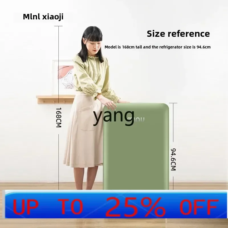 

Ретро-холодильник CX для дома, небольшой, для спальни или офиса, с функциями охлаждения и заморозки.