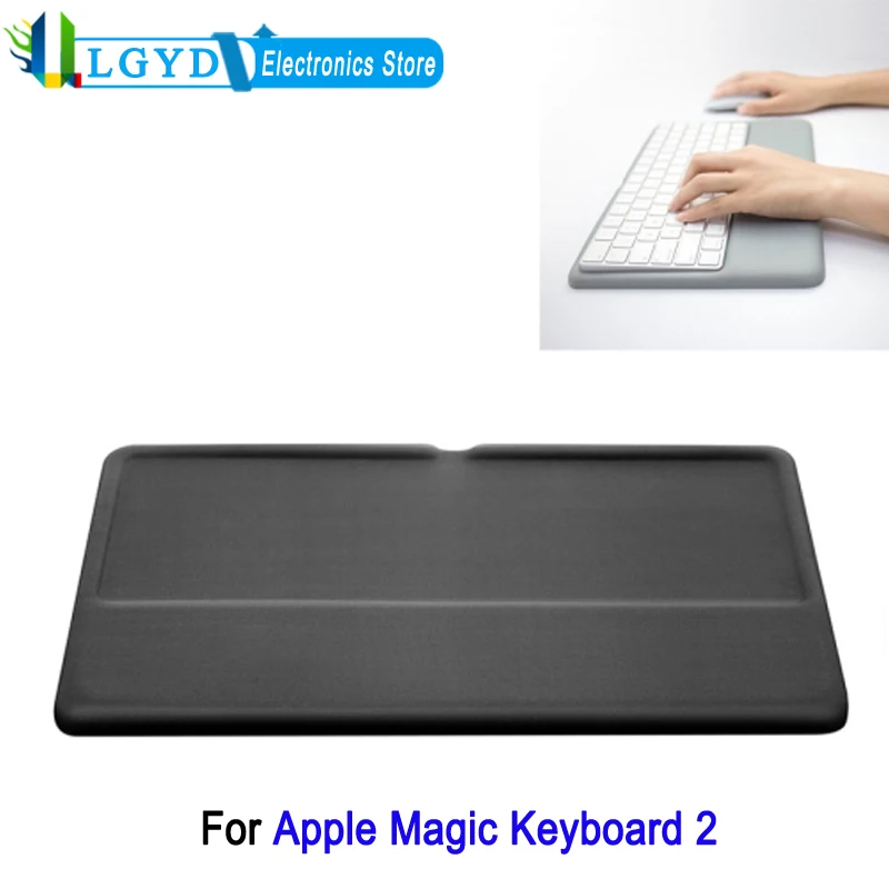 

Беспроводная накладка на запястье для клавиатуры Apple Magic Keyboard 2, поддерживающий коврик с эффектом памяти, Силиконовая накладка на запястье