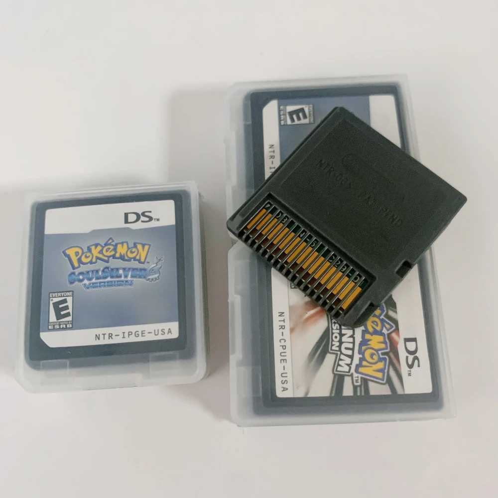 

Игровая карта NDS Retro, серии игр Pokémon: Pearl/Diamond/Soul Silver/Gold Heart Platinum, версия для США (английский язык)