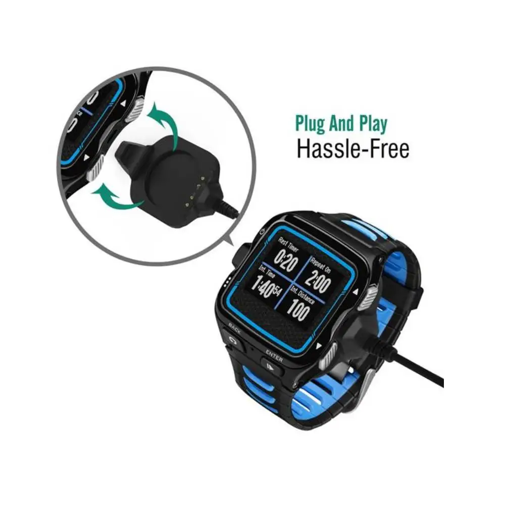 Ładowarka AED7-USB Kabel z klipsem do ładowania do zegarka GPS Garmin Forerunner 920XT Multisport