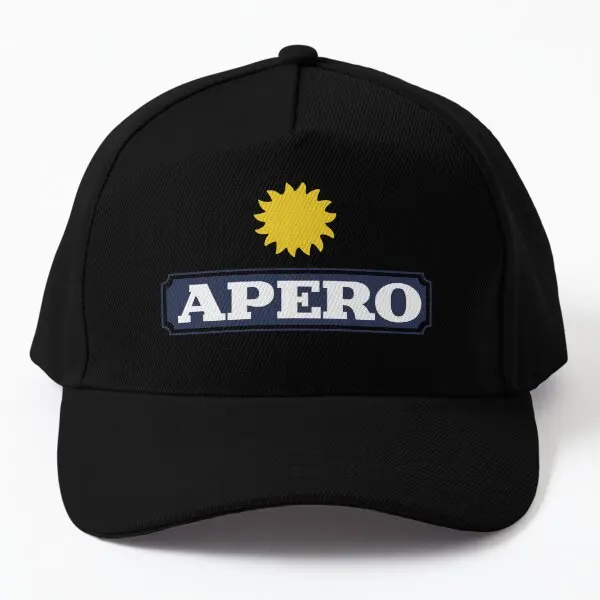 

Aperitif Baseball Cap Hat Mens Hip Hop Women Casual Outdoor Casquette Sun Snapback Black Boys Fish Summer Bonnet Spring