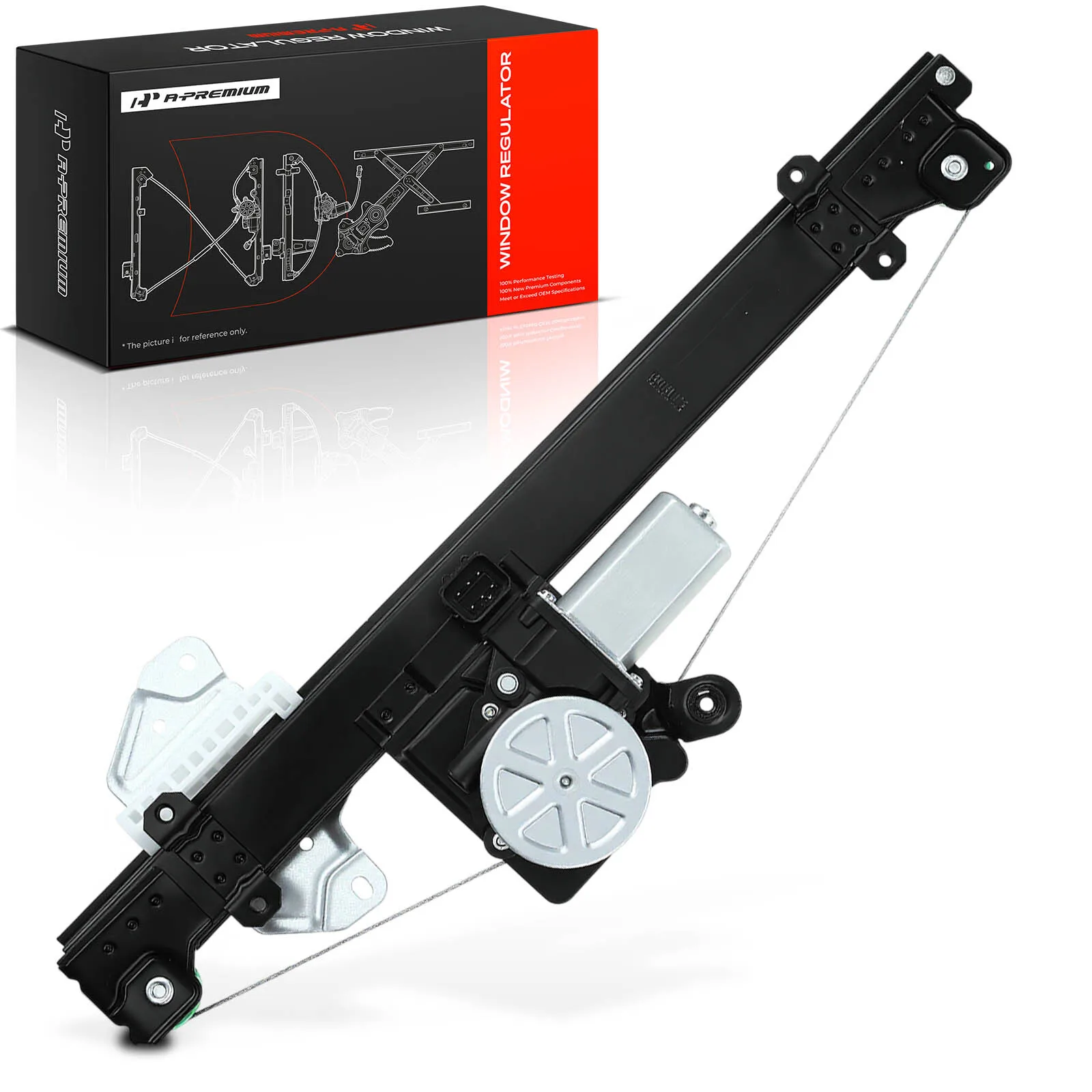 A-Premium Front Driver Side Power Window Regulator with Motor for Nissan Altima 2013-2018