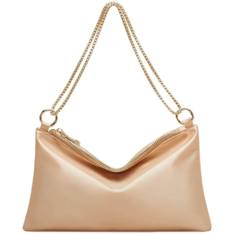 

oscaurt Women's Evening Handbag Satin Shoulder Bag Purse for Prom Engagement Cocktail Party Wedding