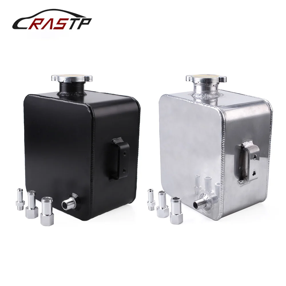 RASTP-2.5L Aluminum Coolant Radiator Overflow Recovery Water Tank Bottle Reservoir  RS-OCC033