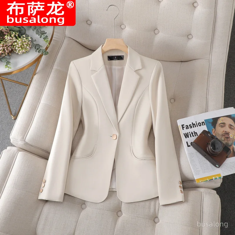 새로운 스타일리시 패션 정장 캐주얼 여성용 긴팔 프로페셔널 블레이저 포멀 재킷 워크웨어8305
