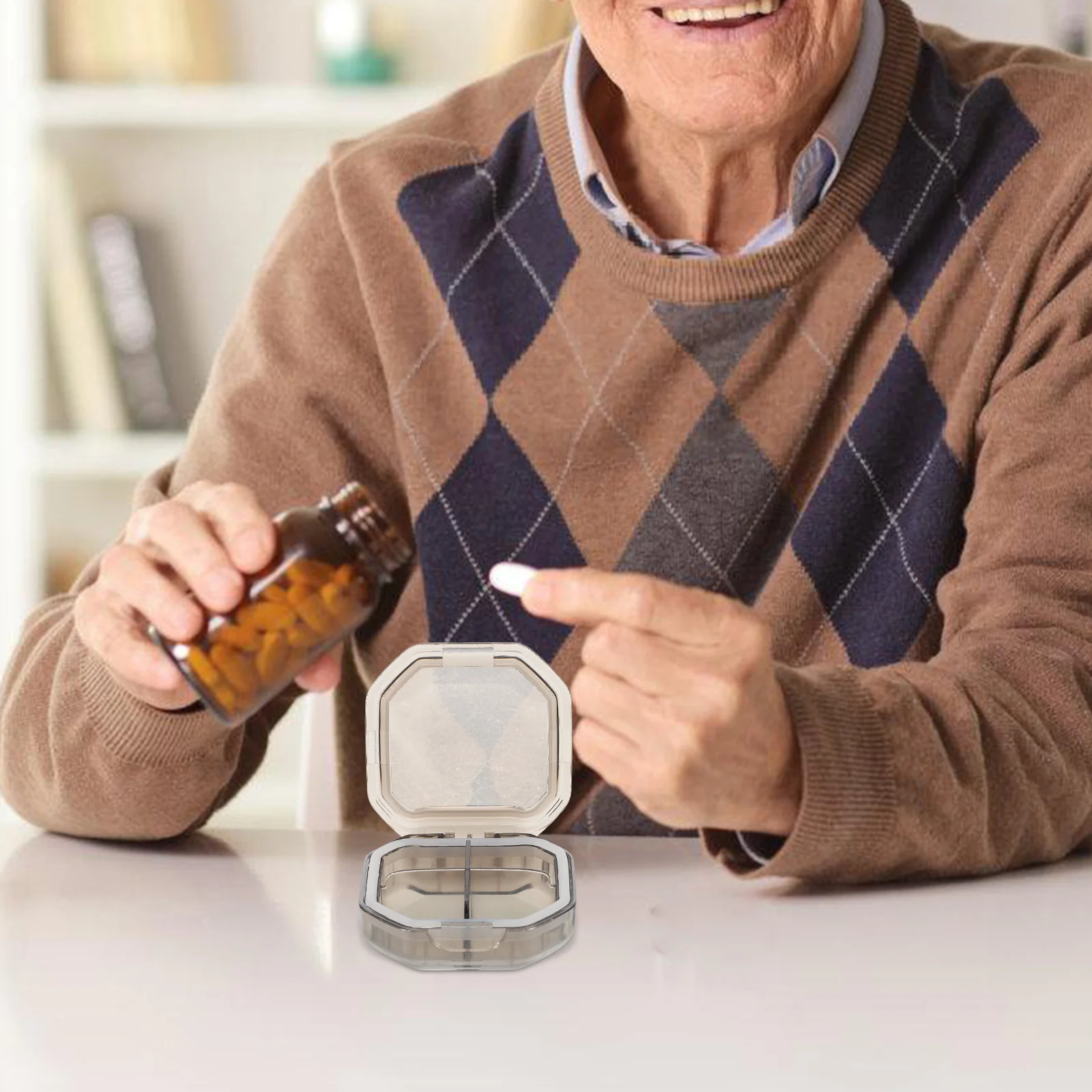 

Чехол для лекарств, небольшой многоразовый органайзер для путешествий, капсула, контейнер для хранения, чехол для медицинских дорожных чехлов, держатель