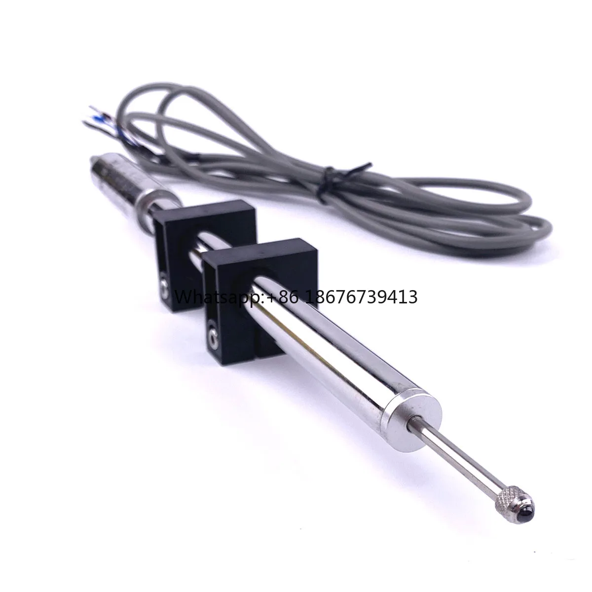 LVDT Sensor Digital RS485 Output LVDT20 2.5~100mm Spring Return Type Stroke Differential Transformer Displacement Sensor