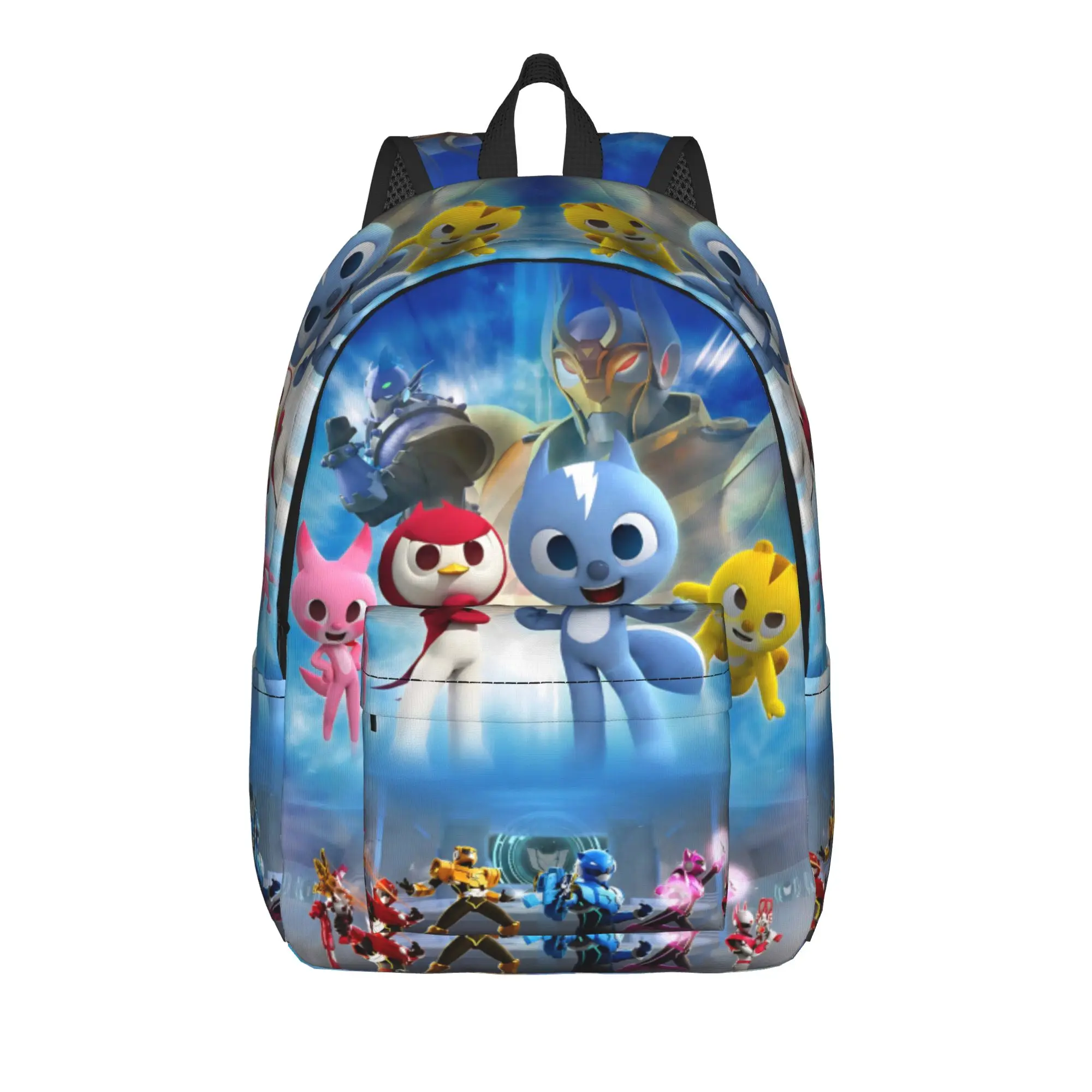 Mini Force Cartoon Volt Sammy Lucy Max Teenage Backpack Durable High School Work Daypack Men Women Laptop Computer Canvas Bags