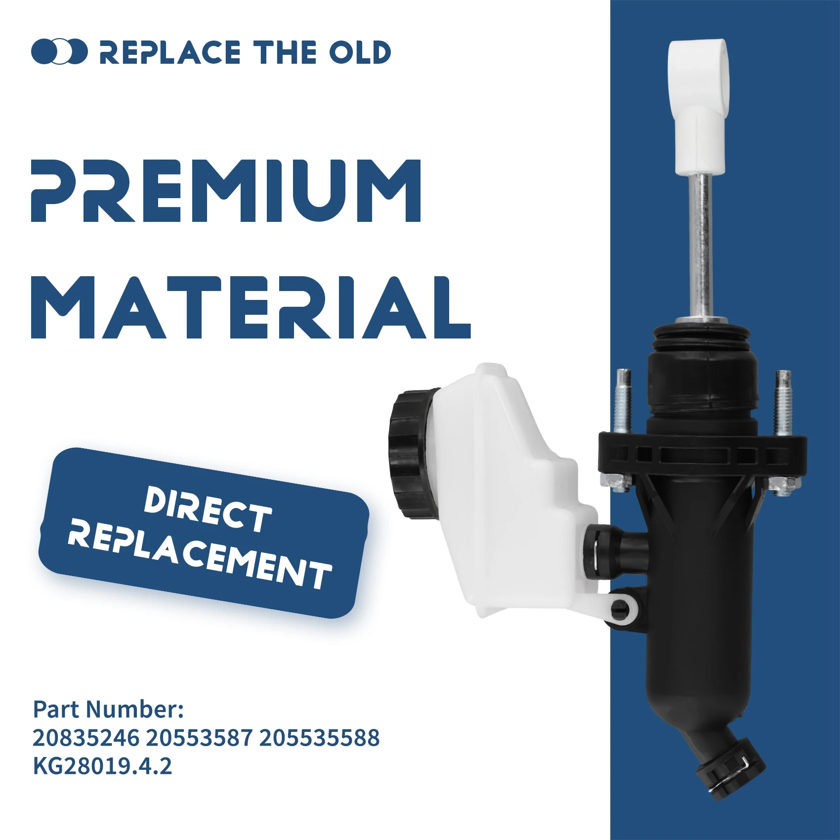 

20835246 Главный цилиндр сцепления автомобиля для грузовика Volvo FH12/FM VN VNL VHD VT 20553587 205535588 KG28019.4.2-A67F