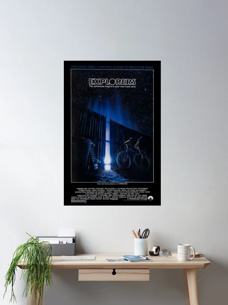 

Explorers Movie, Print Art Canvas Poster, For Living Room Decor, Home Wall Picture