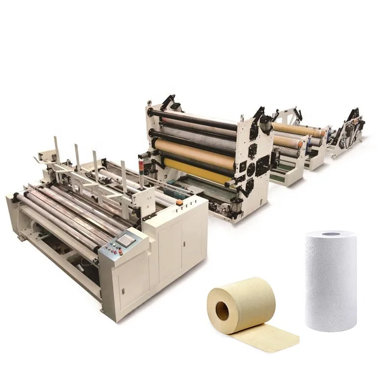 FOODLINE Paper Napkin Machine Stable Running Folding Cutting Device For Commercial Paper Napkin Factory Use