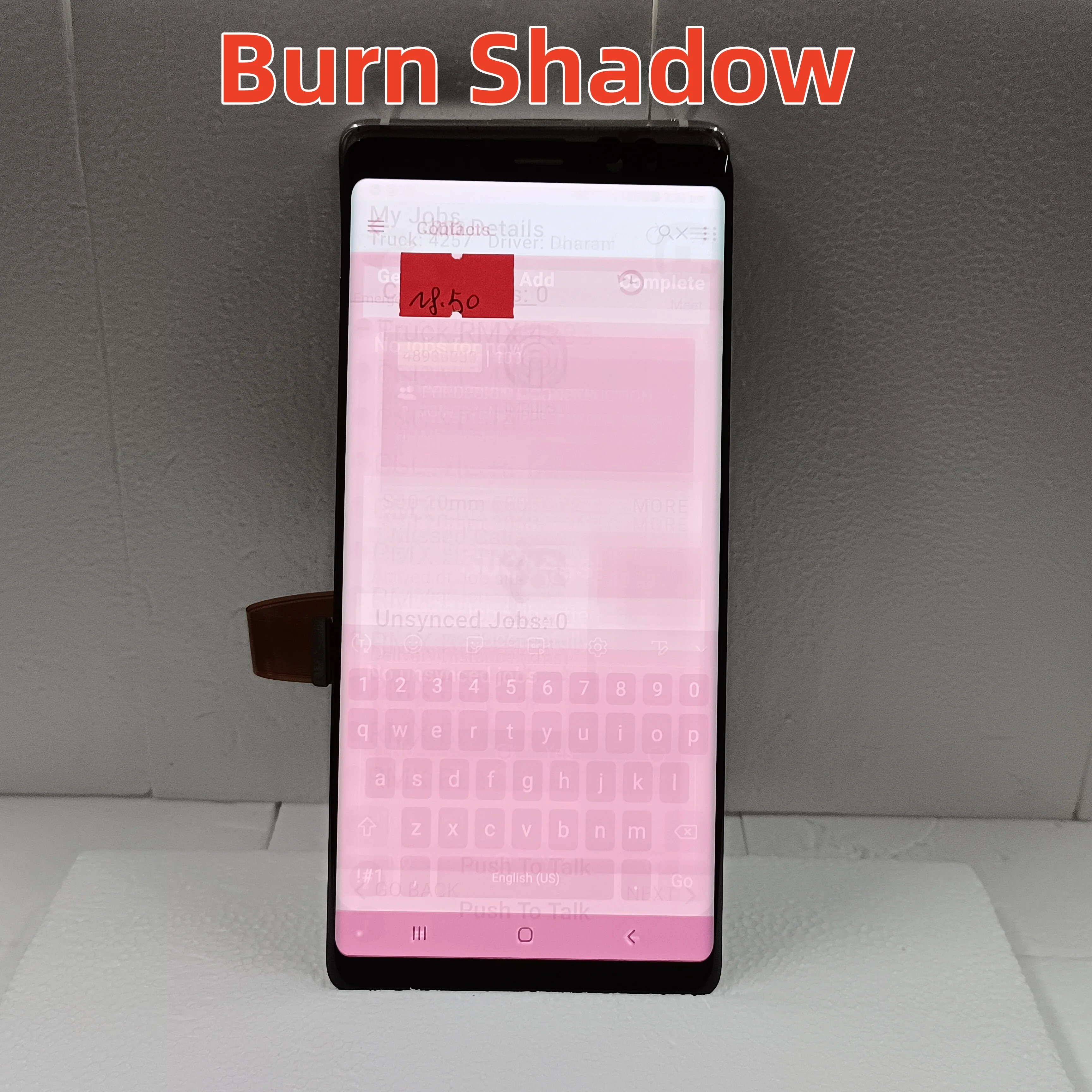 100% Test For Samsung Galaxy Note 8 LCD Display N9500 N950d N950f Lcd Touch Screen Digitizer Assembly Replacement,With Defect