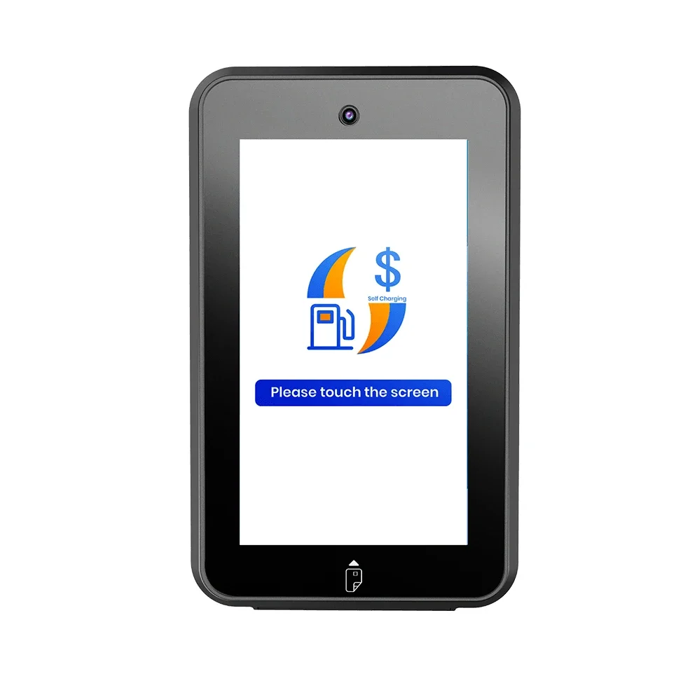 4G IP54 IK08 Android 14 Cashless Tap-to-pay Contactless Payment Unattended Kiosk with NFC CM30