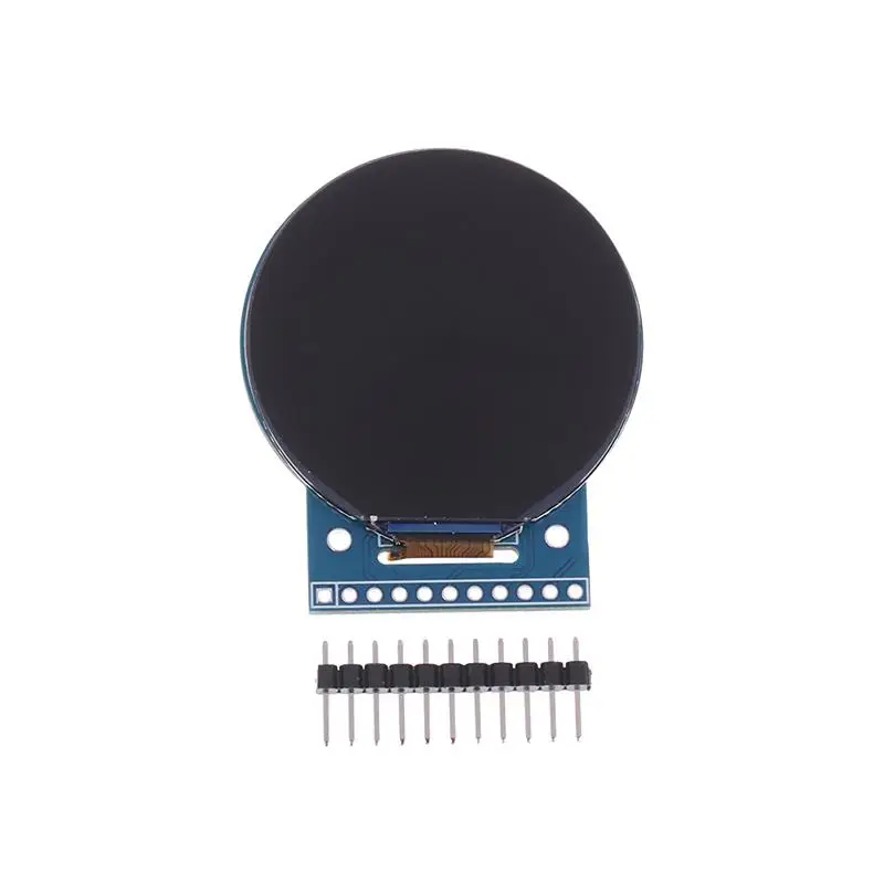 Tela TFT redonda de 360x360 pixels de 1,53 polegadas: tela LCD colorida ST77916 QSPI – compatível com Arduino