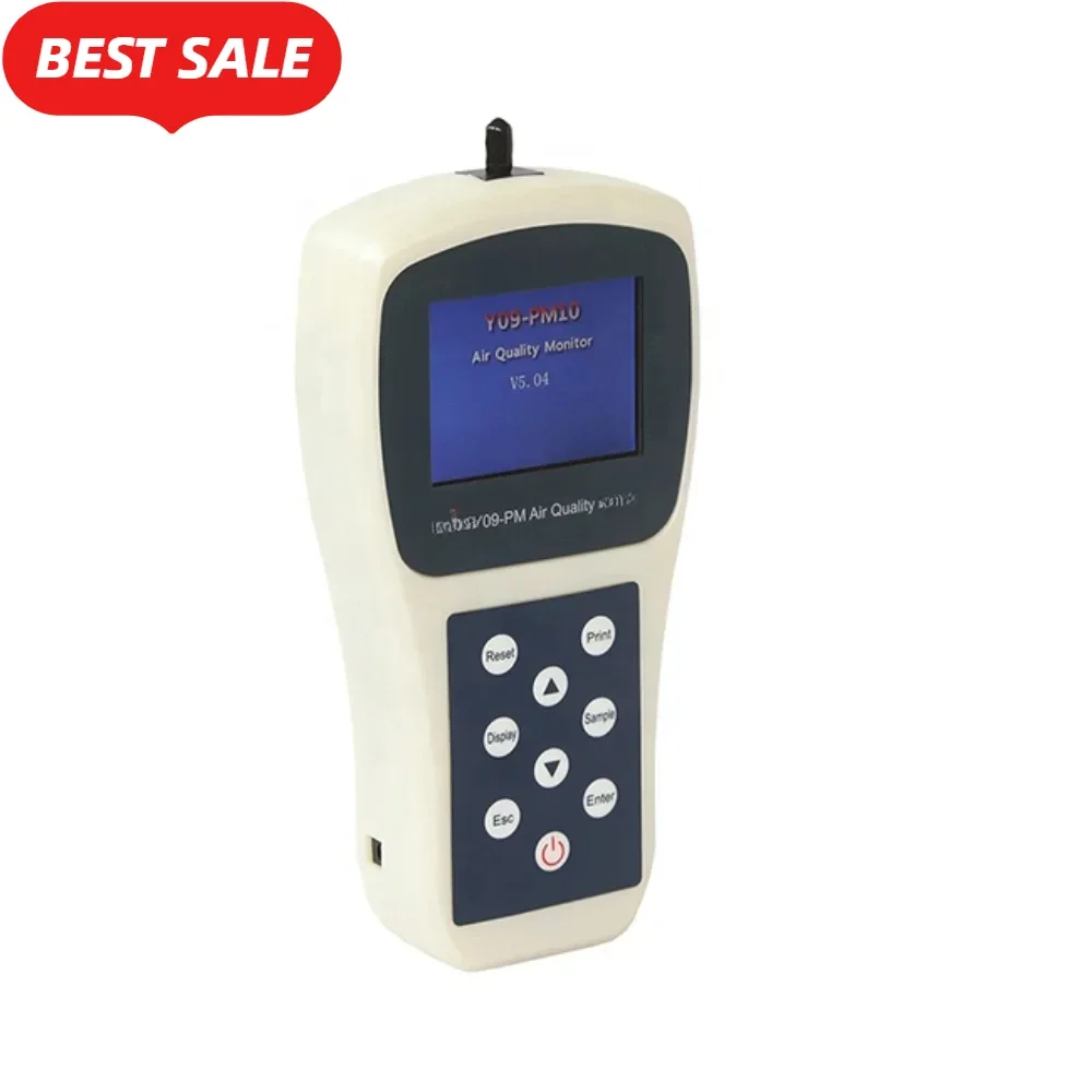 

Y09-PM The Best Price, Explosive Product, High Quality Air Quality Tester Particle Counter