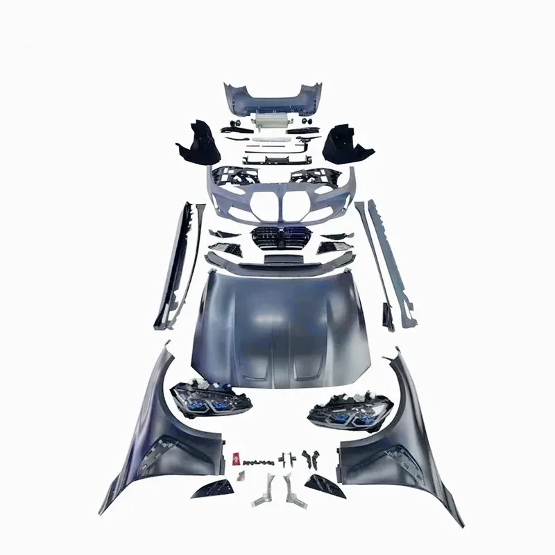 

Factory hot selling G82 M4 wide 1-1 Style body kit for 4 series F32 PP car accessories car bumpers head light fender ducts hood