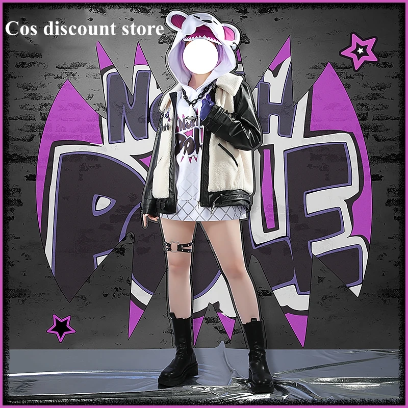 Selen Tatsuki Cosplay Costume Vtuber NIJISANJI Women Men Fashion Coat Hoodie Winter Casual Suit Daily Wear Party COS Clothes New