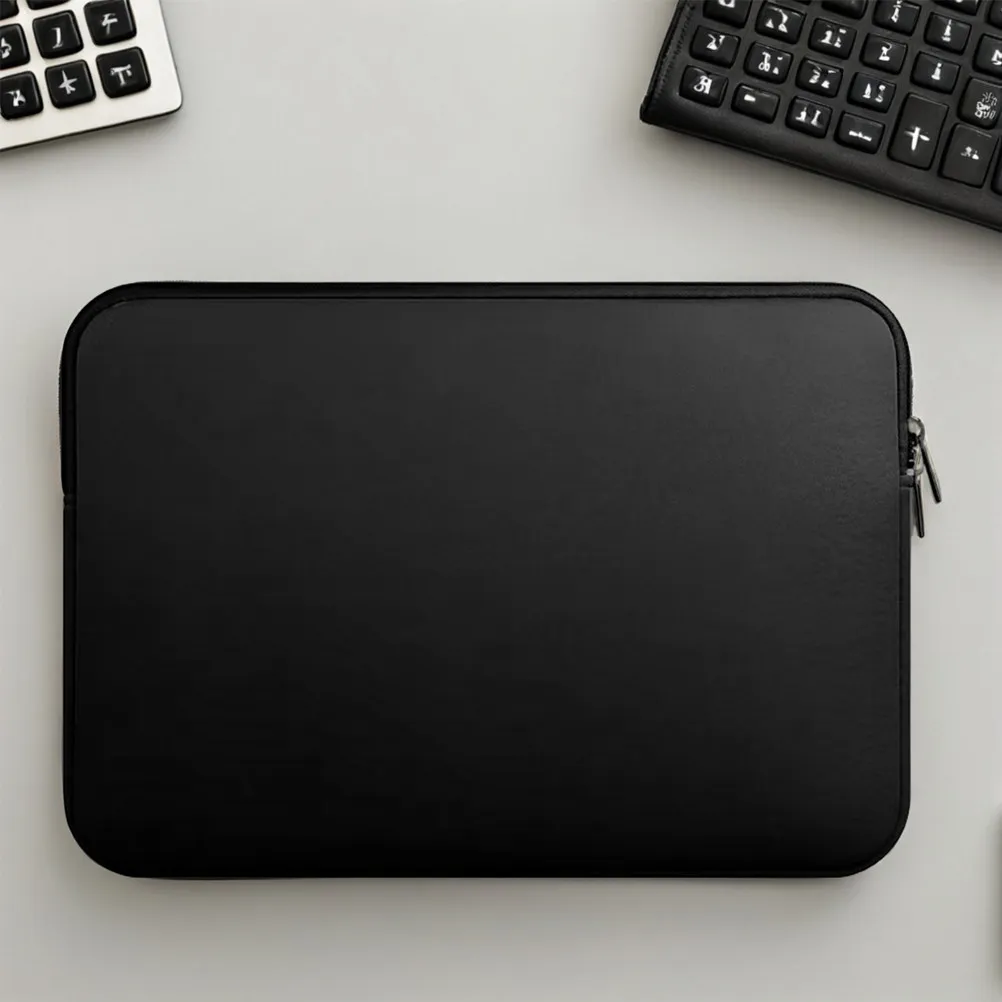2Pcs 13 Inch Laptop Sleeve Protective Cover Padded Interior Scratch Proof Bump Resistant Slim Fit Carrying Case for 13 Inch