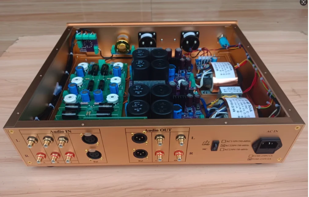 مرجع JADIS JP200 أنبوب المضخم 6z4 6x4 متوازن XLR صوت جميل عالي الدقة HIFI Preamp مكبر للصوت الصوت #5