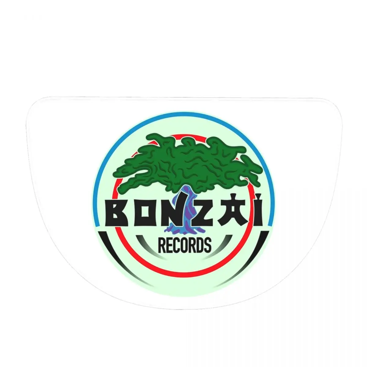 Bonzai Records Soft Flannel Half Round Doormat Non Slip Bathroom Mat Absorbent Floor Carpet for Home Bedroom