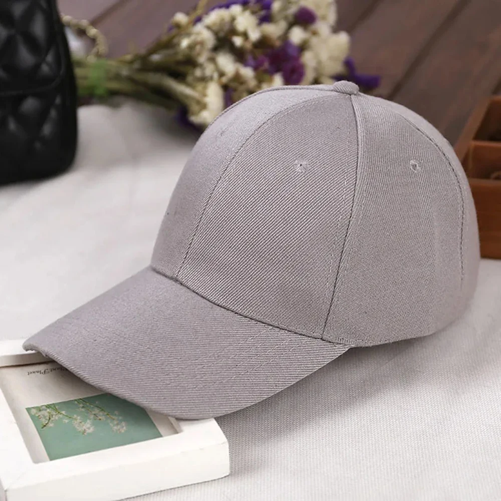 

Universal Baseball Cap Fashion Retro Solid Color Men Women Outdoor Sports Casual Hat